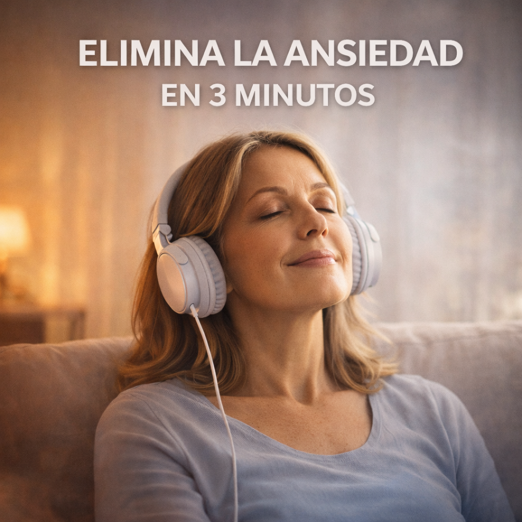 Audio Elimina la ansiedad (en 3 minutos)